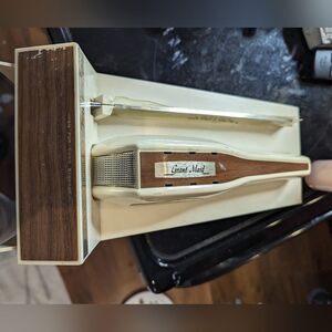 Vintage Grant Maid Electric Carving Knife W.T. Grant Co. 17-90001 w/ Case